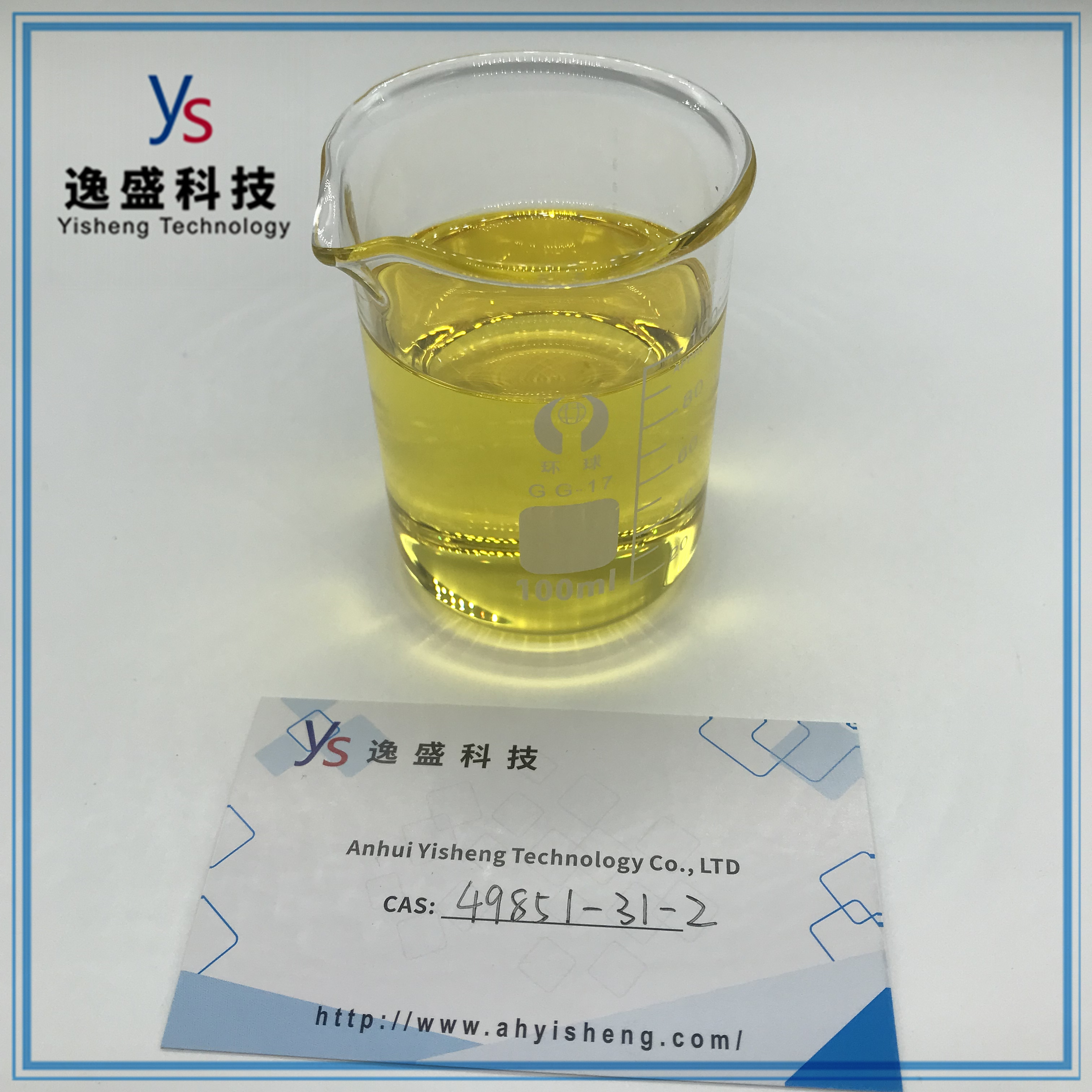 Cas 49851-31-2 2-broom-1-fenyl-pentaan-1-on vloeistof van hoge kwaliteit 